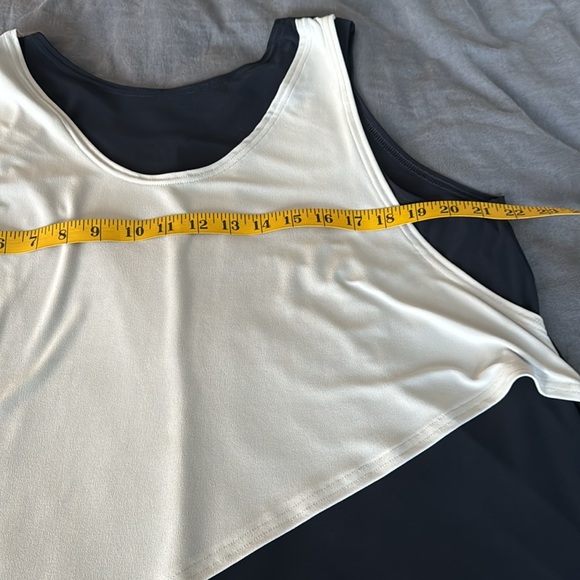 Sympli A-Line Dark Navy and light blue Size 16 - Picture 4 of 5